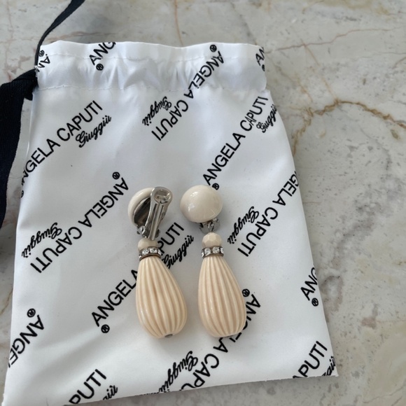 ANGELA CAPUTI CHANDELIER EARRINGS - Picture 3 of 3